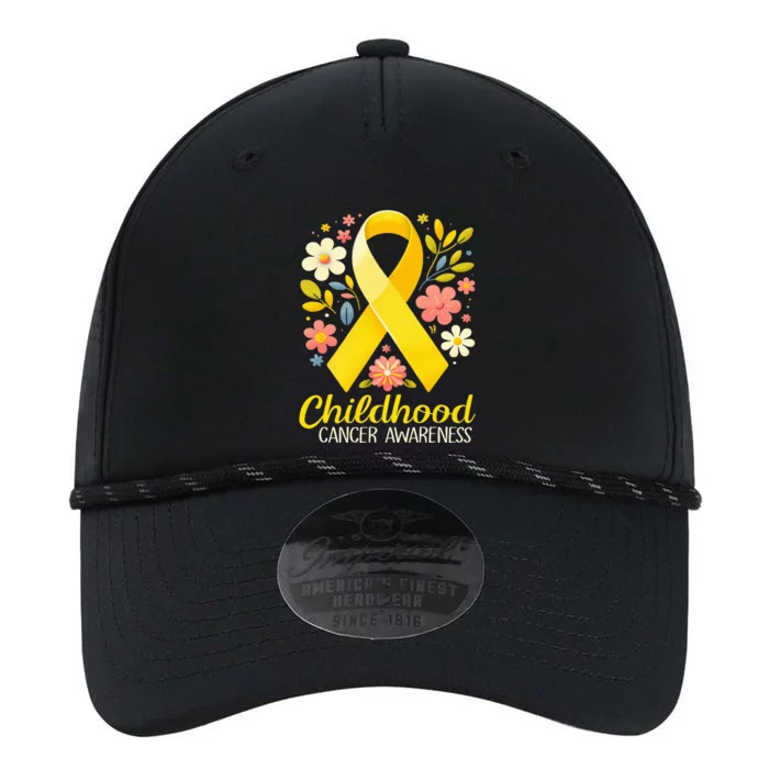 Gold Ribbon Childhood Cancer Awareness Performance The Dyno Cap