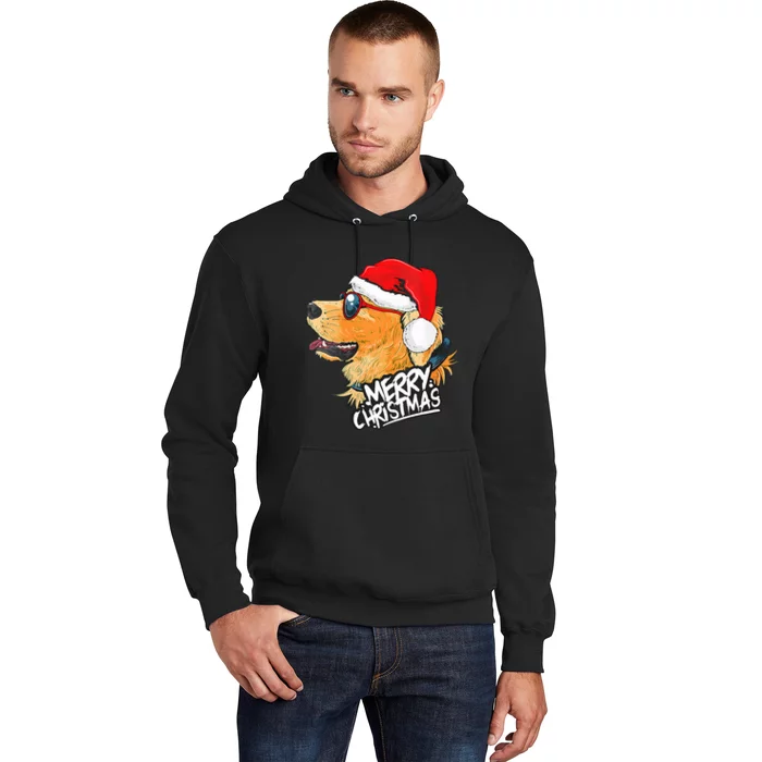 Golden Retriever Christmas Sweater Santa Xmas Dog Hoodie