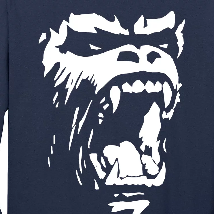 Gorilla Roar Cool Tall Long Sleeve T-Shirt