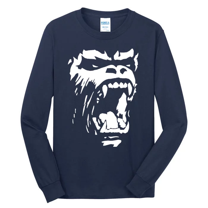 Gorilla Roar Cool Tall Long Sleeve T-Shirt