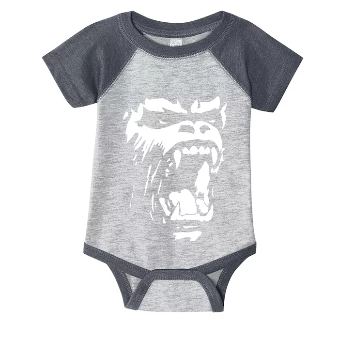 Gorilla Roar Cool Infant Baby Jersey Bodysuit