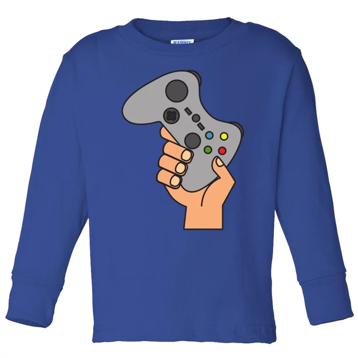 Gamer Remote Control Video Game Meaningful Gift Toddler Long Sleeve Shirt