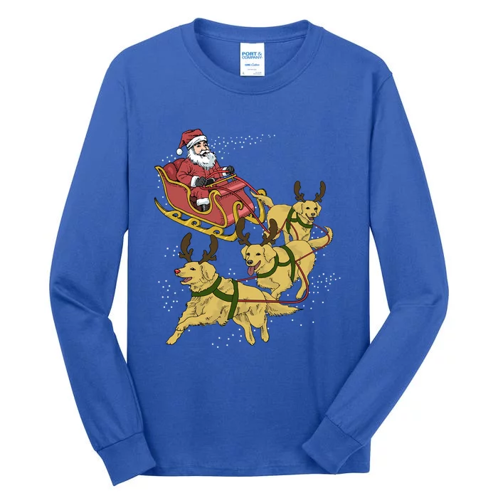 Golden Retriever Christmas Great Gift Tall Long Sleeve T-Shirt