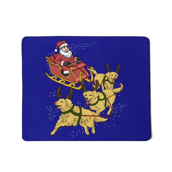 Golden Retriever Christmas Great Gift Mousepad