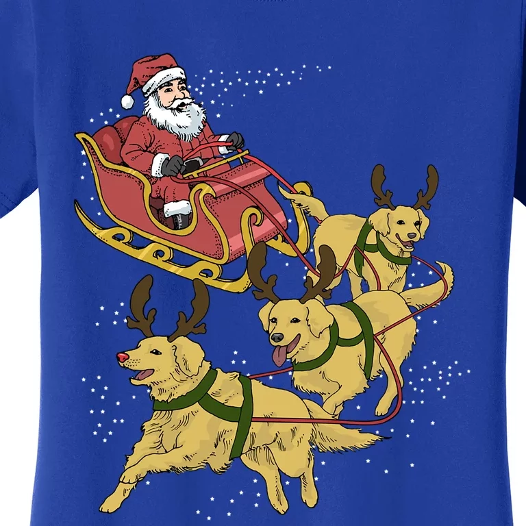 Golden Retriever Christmas Great Gift Women's T-Shirt