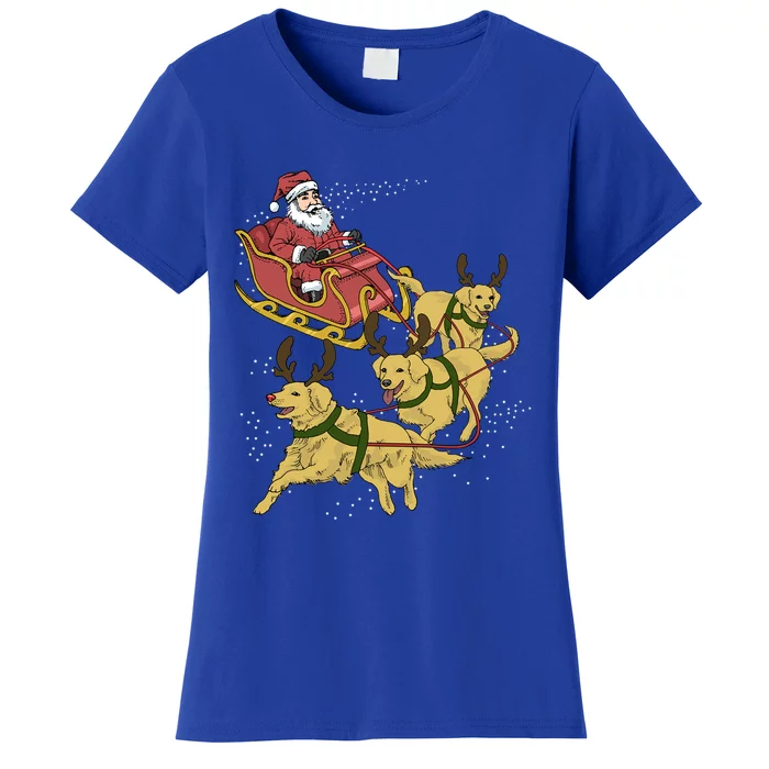 Golden Retriever Christmas Great Gift Women's T-Shirt