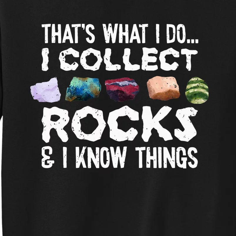 Geology Rock Collector Tee Geologist Stone Sweatshirt