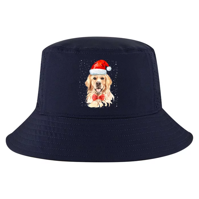 Golden Retriever Christmas Idea And Santa Xmas Dog Gift Cool Comfort Performance Bucket Hat