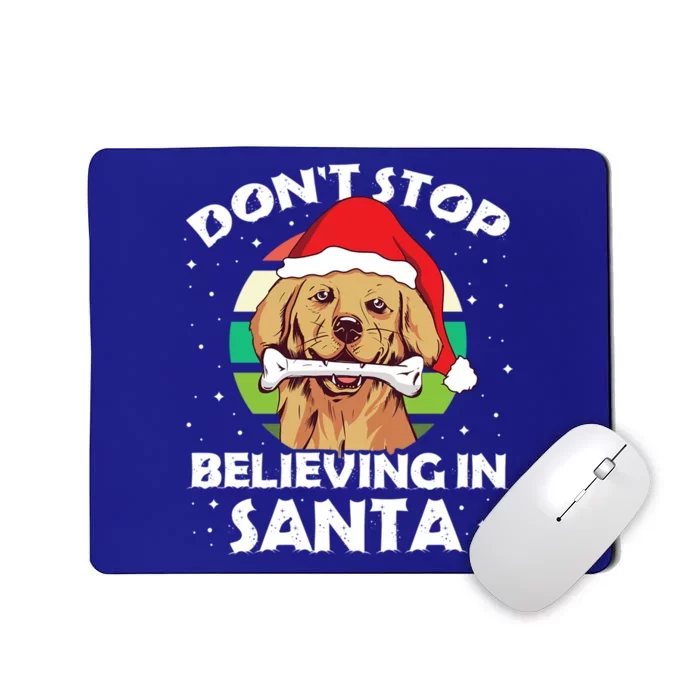 Golden Retriever Christmas Cool Gift Mousepad