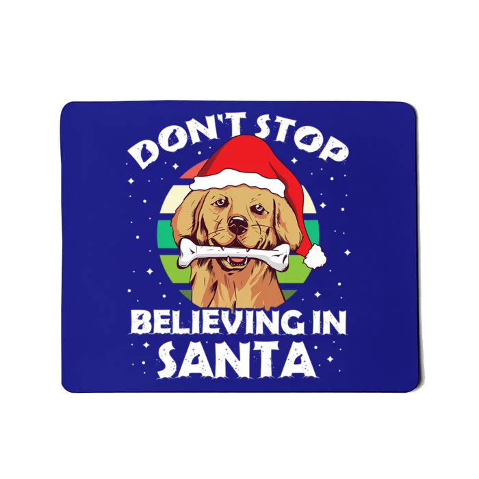 Golden Retriever Christmas Cool Gift Mousepad