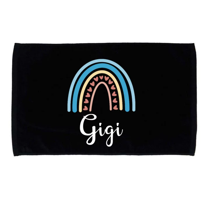 Gigi Rainbow Cute Gift For Grandma Microfiber Hand Towel