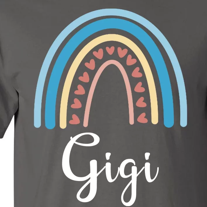 Gigi Rainbow Cute Gift For Grandma Tall T-Shirt