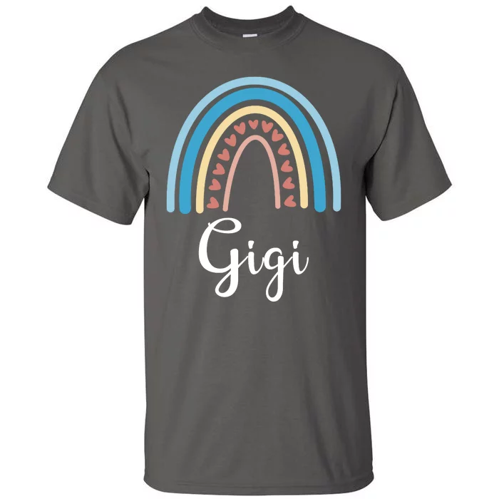 Gigi Rainbow Cute Gift For Grandma Tall T-Shirt