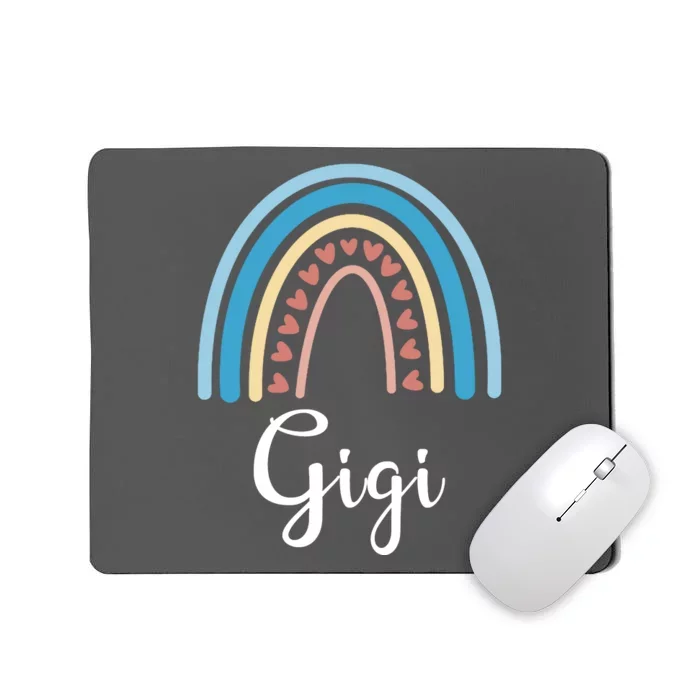 Gigi Rainbow Cute Gift For Grandma Mousepad