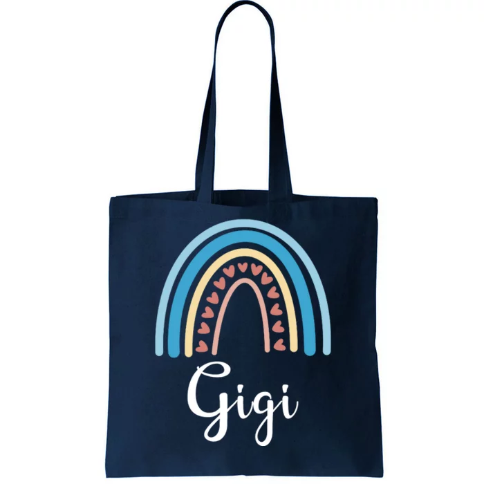 Gigi Rainbow Cute Gift For Grandma Tote Bag