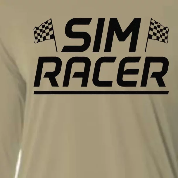 Gaming Race Car Racer Simulation Sim Racing Cooling Performance Long Sleeve Crew