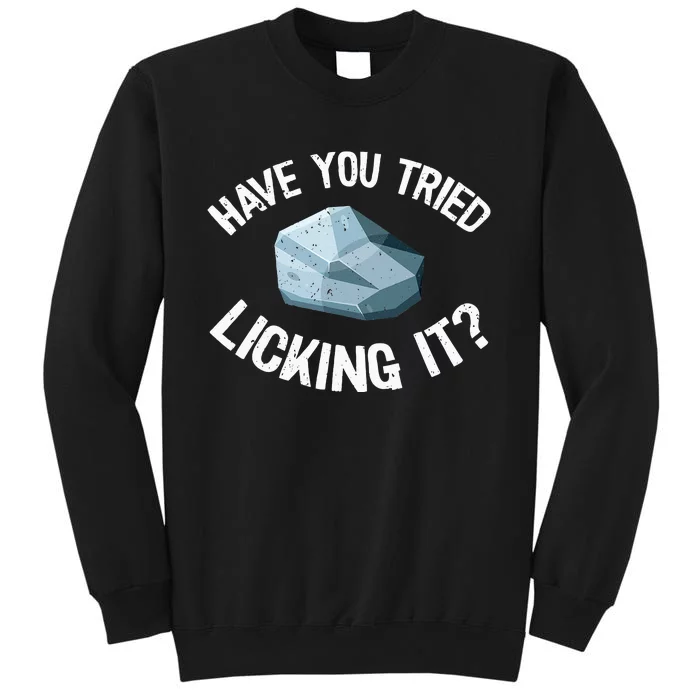 Geology Rock Collector Geologist Stone Tall Sweatshirt