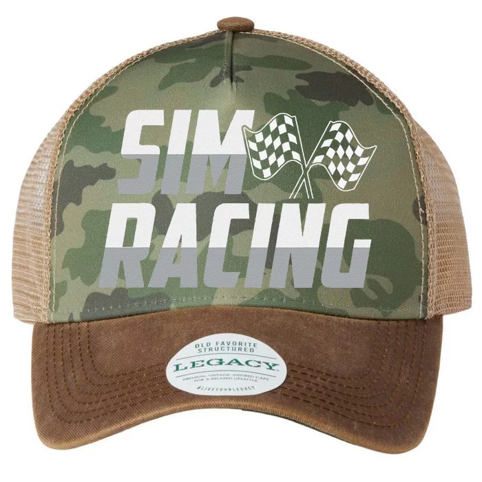 Gaming Racer Car Race Simulation Sim Racing Legacy Tie Dye Trucker Hat