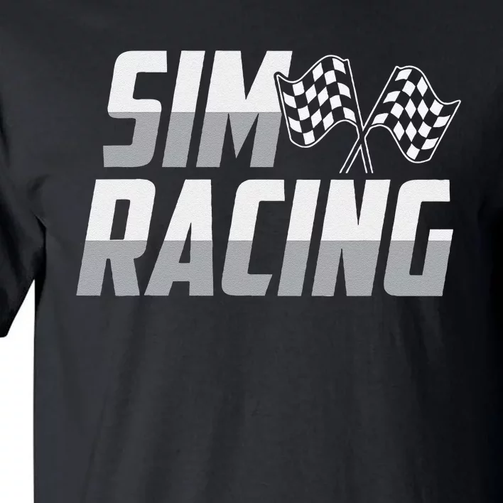 Gaming Racer Car Race Simulation Sim Racing Tall T-Shirt