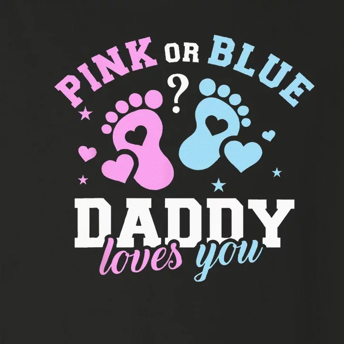 Gender Reveal Daddy Dad Toddler Long Sleeve Shirt