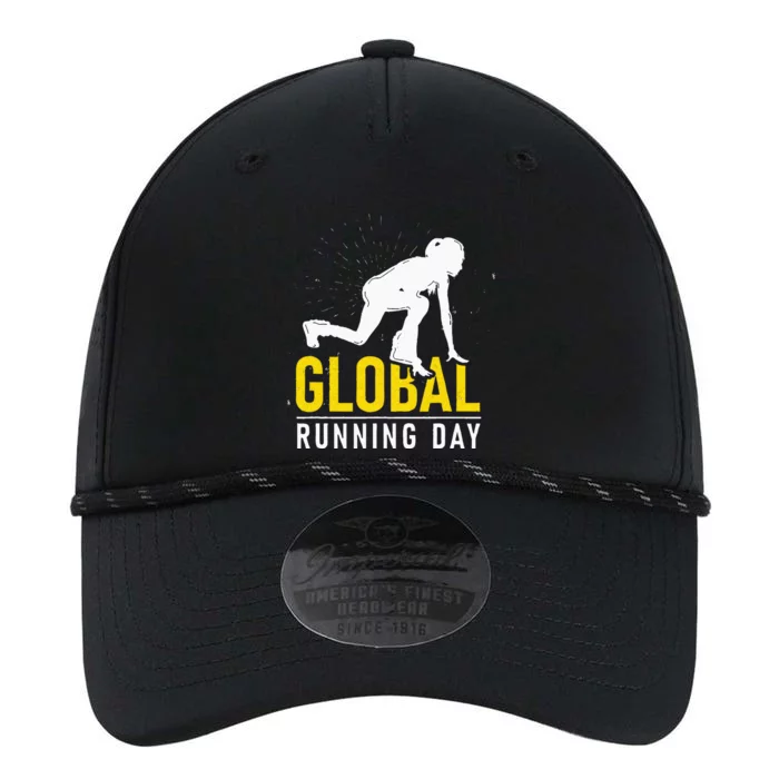 Global Running Day Gift For Runner Workout & Run Friends Performance The Dyno Cap