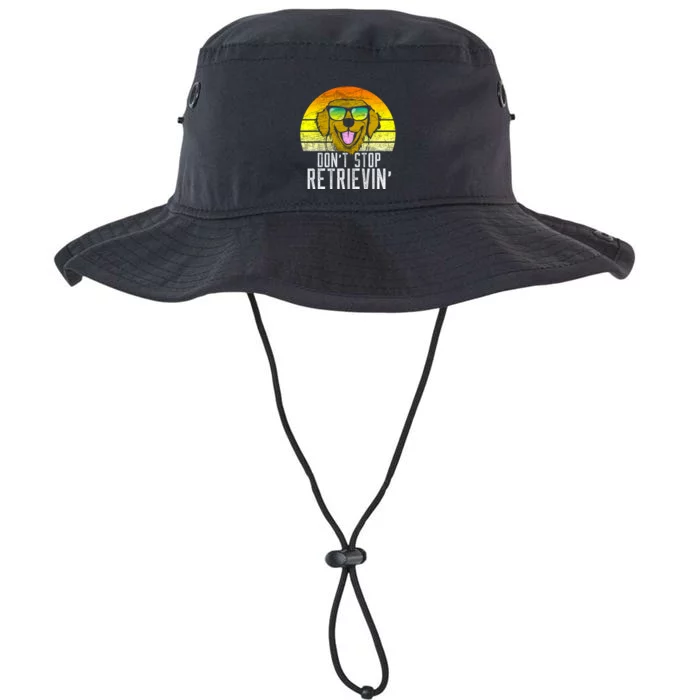 Golden Retriever DonT Stop Retrievin Distressed Legacy Cool Fit Booney Bucket Hat