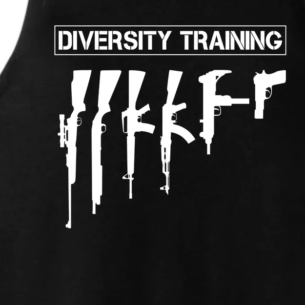 Guns Rifles Diversity Training Ladies Tri-Blend Wicking Tank