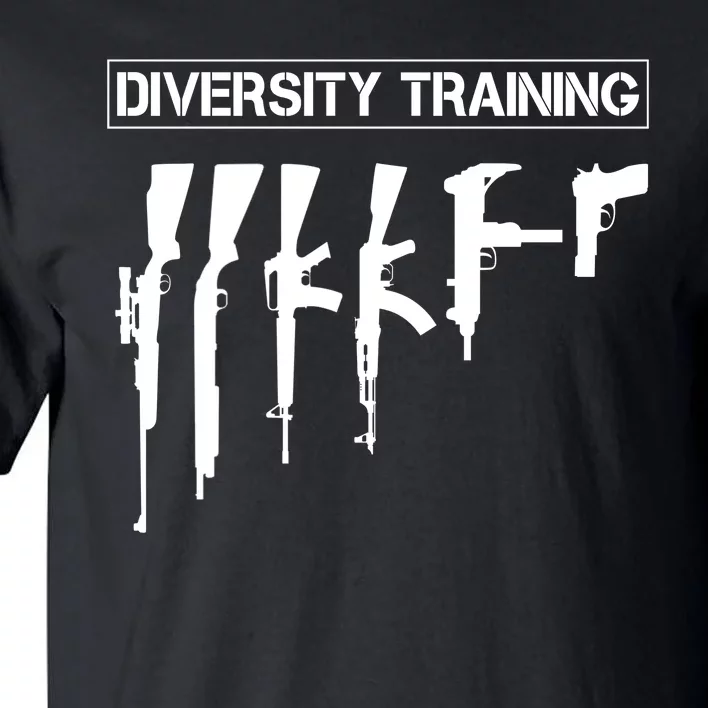 Guns Rifles Diversity Training Tall T-Shirt