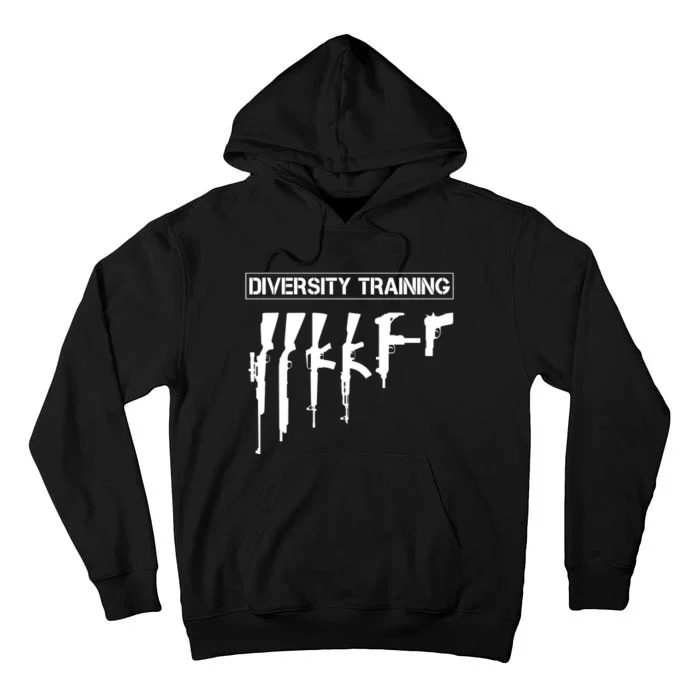 Guns Rifles Diversity Training Tall Hoodie