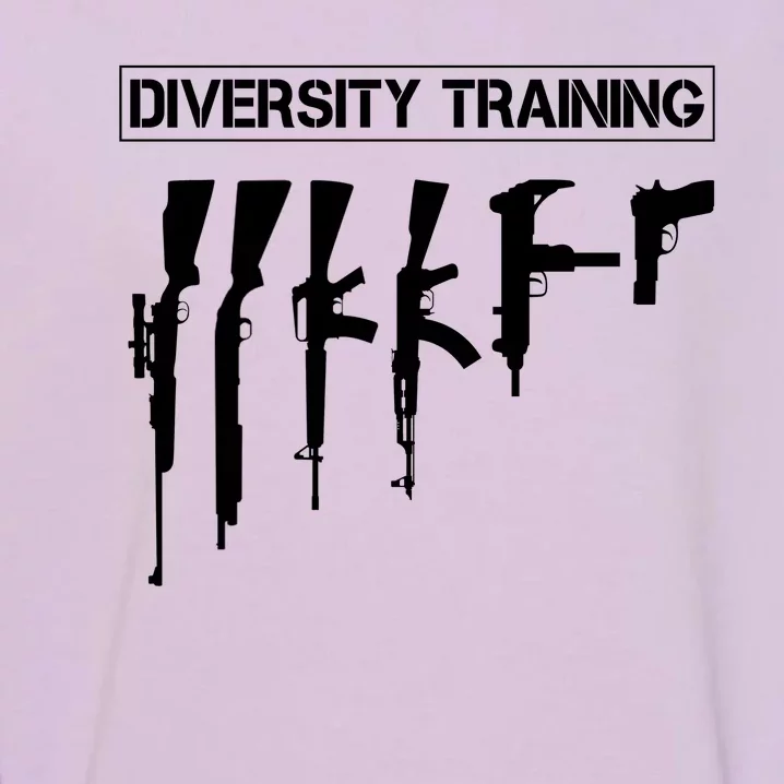 Guns Rifles Diversity Training Garment-Dyed Sweatshirt