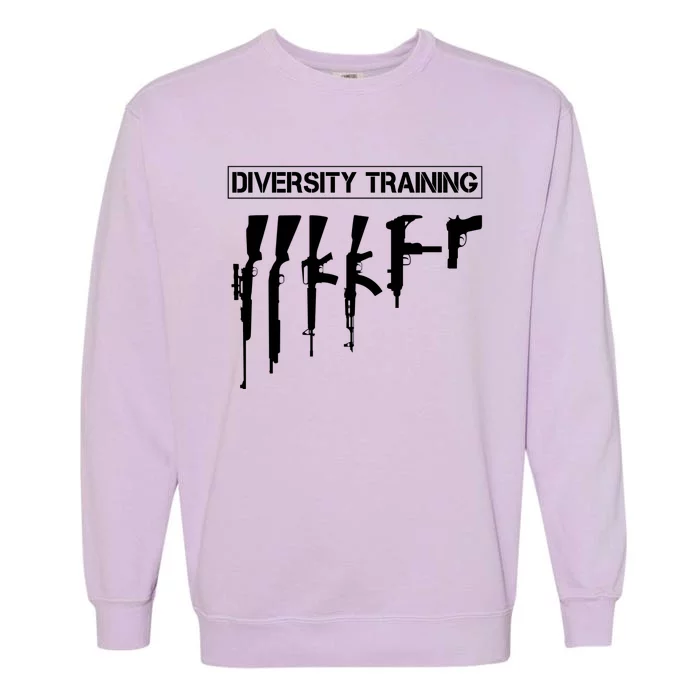 Guns Rifles Diversity Training Garment-Dyed Sweatshirt