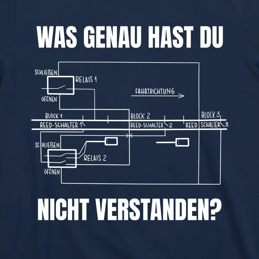 German Railway Diagram T-Shirt