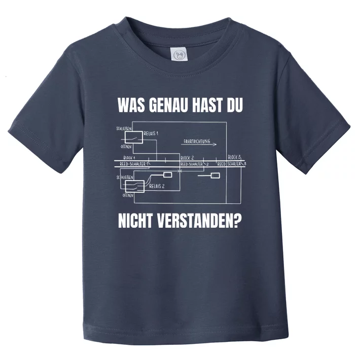 German Railway Diagram Toddler T-Shirt