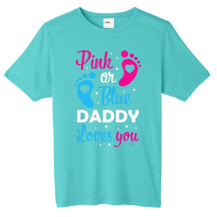 Gender Reveal Dad Daddy Father Family ChromaSoft Performance T-Shirt