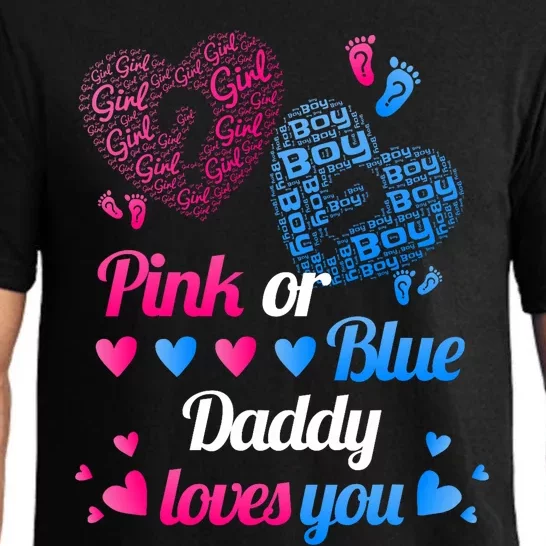 Gender Reveal Daddy Loves You Pajama Set