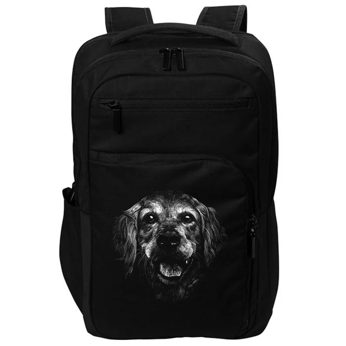 Golden Retriever Dog Impact Tech Backpack