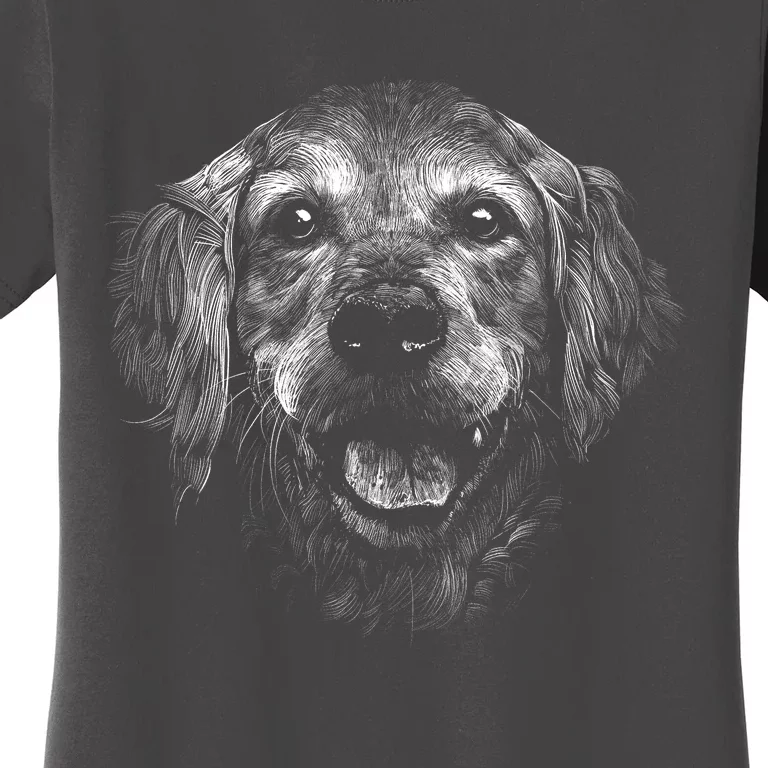 Golden Retriever Dog Women's T-Shirt