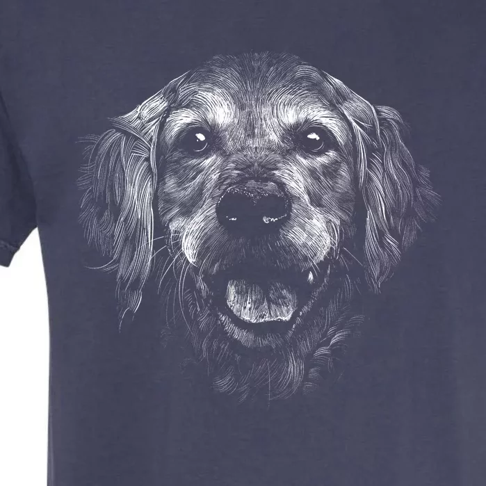 Golden Retriever Dog Garment-Dyed Heavyweight T-Shirt