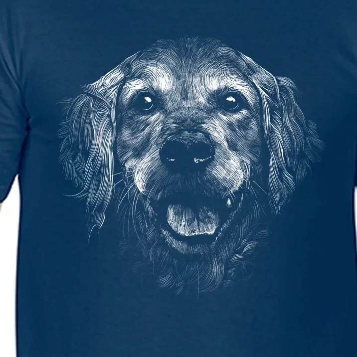 Golden Retriever Dog Comfort Colors T-Shirt