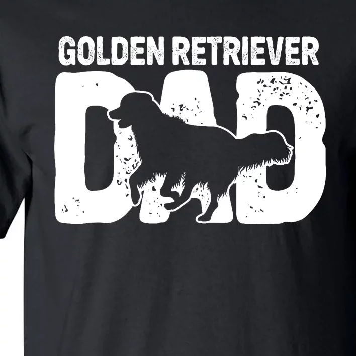 Golden Retriever Dad Dog Lover Dog Owner Tall T-Shirt