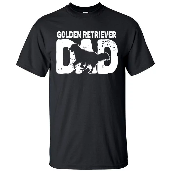 Golden Retriever Dad Dog Lover Dog Owner Tall T-Shirt