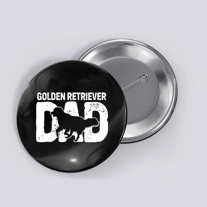 Golden Retriever Dad Dog Lover Dog Owner Button