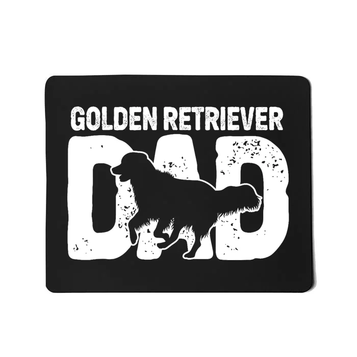 Golden Retriever Dad Dog Lover Dog Owner Mousepad