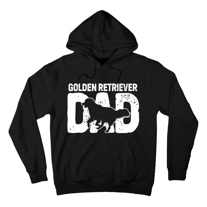 Golden Retriever Dad Dog Lover Dog Owner Tall Hoodie