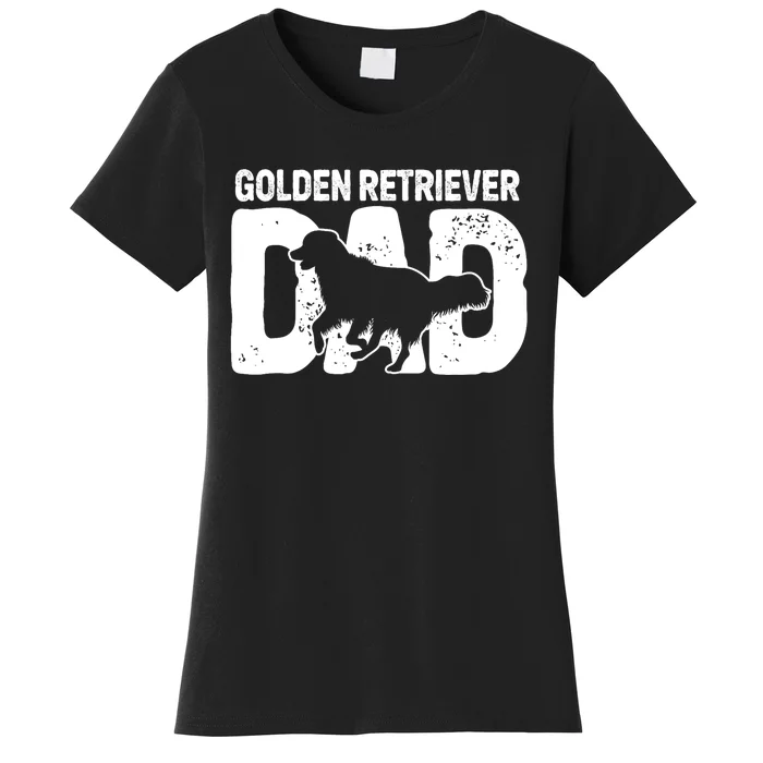 Golden Retriever Dad Dog Lover Dog Owner Women's T-Shirt