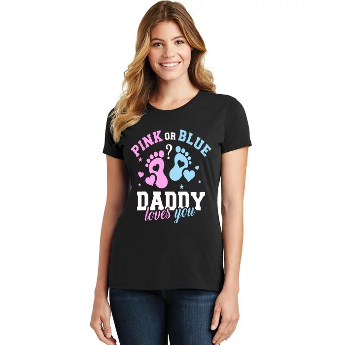 Gender Reveal Daddy Dad Women's T-Shirt