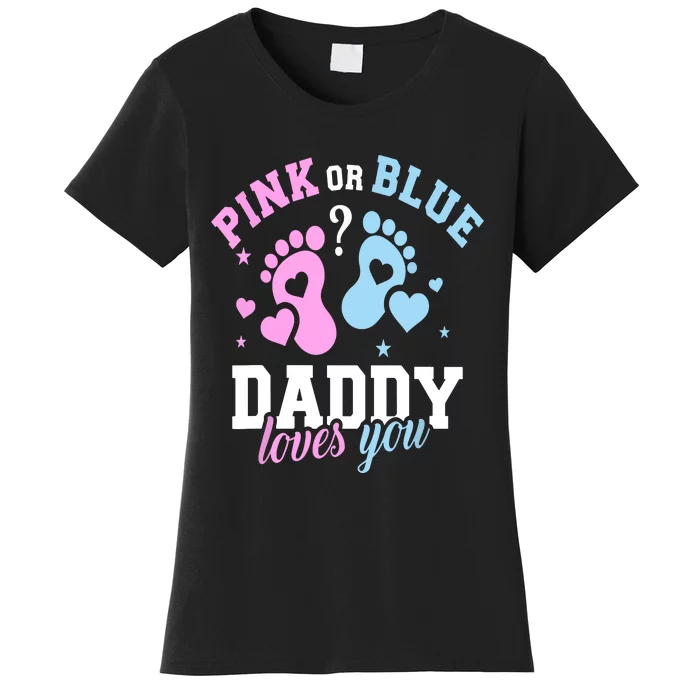 Gender Reveal Daddy Dad Women's T-Shirt