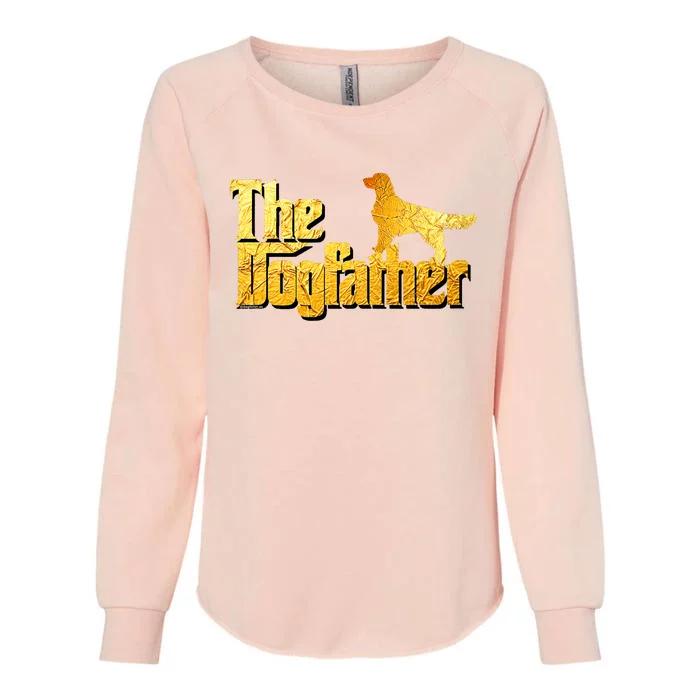 Golden Retriever Dad Gifts Golden Retriever Gift Womens California Wash Sweatshirt