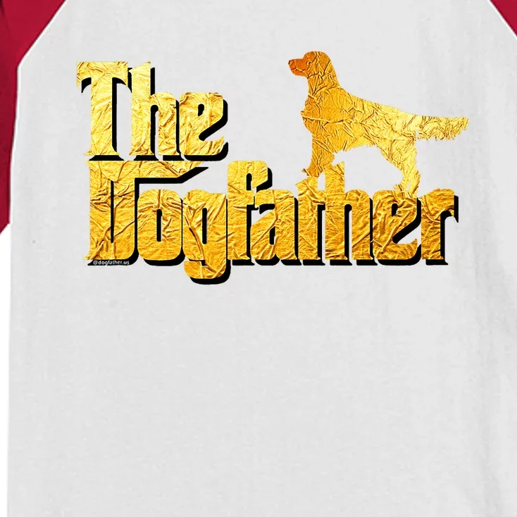 Golden Retriever Dad Gifts Golden Retriever Gift Kids Colorblock Raglan Jersey