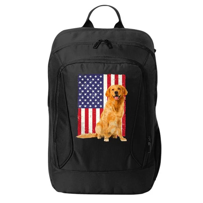 Golden Retriever Design For Golden Retriever Lover City Backpack